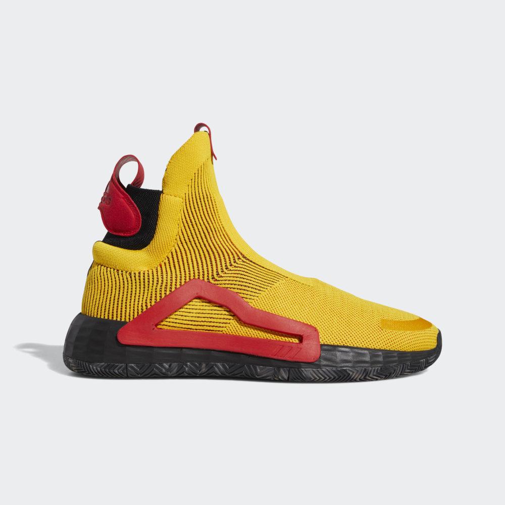 Adidasi Baschet Adidas N3xt L3v3l Barbati Romania - Aurii/Negrii/Rosii Inchis F36292